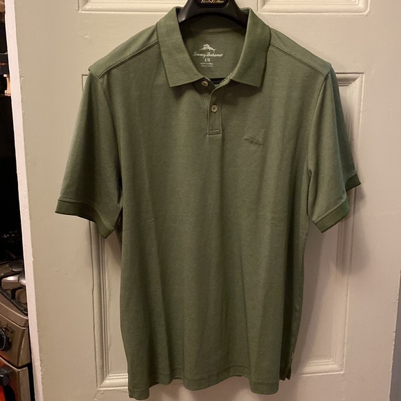 Tommy Bahama Paradiso Cove “Wild Clover” green men’s polo - size L - Picture 4 of 7